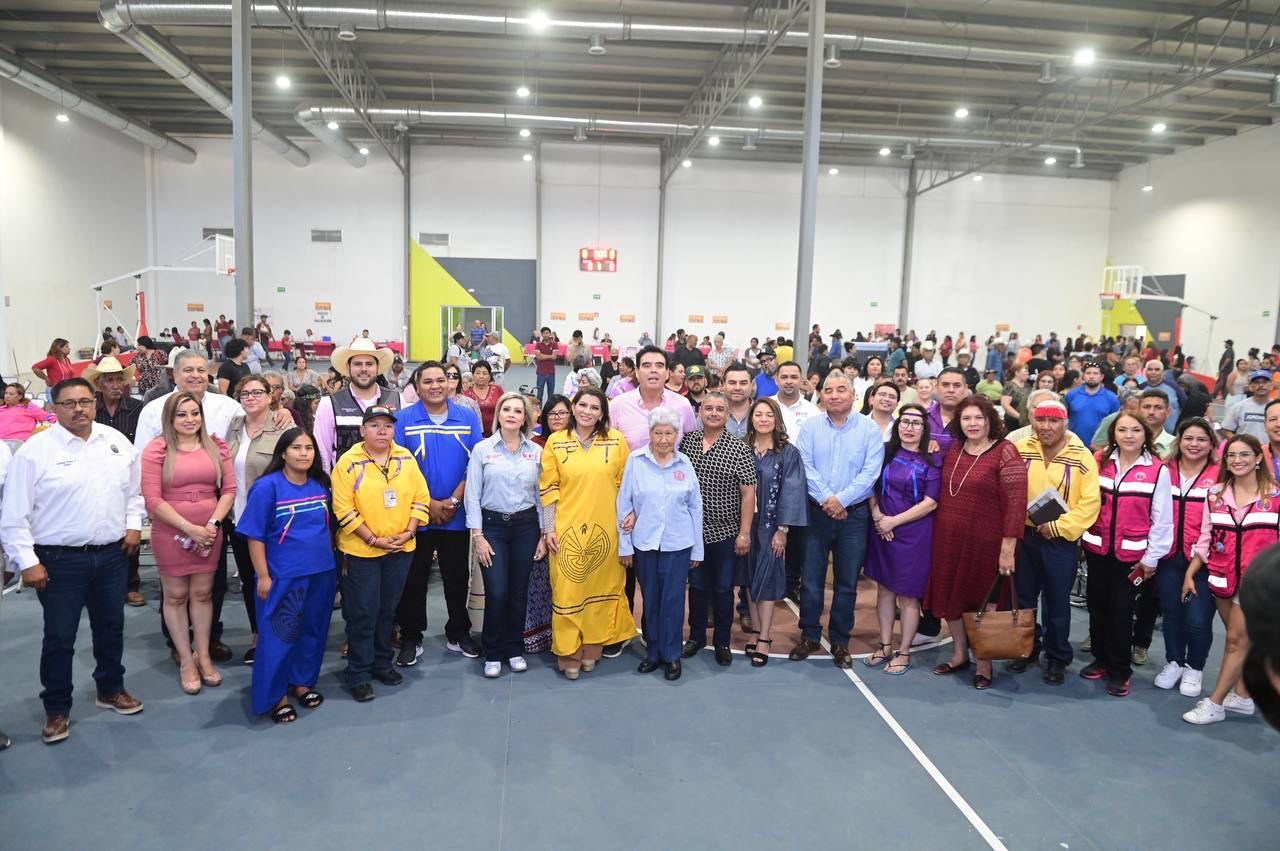 Lleva Gobierno de Sonora más de 500 servicios al pueblo tohono o’odham en Caborca